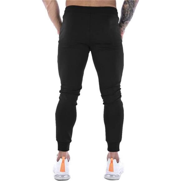 Men's Slim Joggers Gym Workout Pants, Sport Training Tapered, Athletics Joggers - Picture 3 of 7
